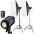 LED svetelná sada BRESSER BR-60S COB 60 W so softboxmi