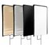 C-Stand BRESSER 5-v-1 Flag Panel 75 × 90 cm