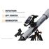 Celestron StarSense Explorer LT 80AZ – teleskop s navigáciou cez smartfón, image-7