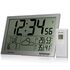 Nástenné hodiny BRESSER MyTime Jumbo LCD – s počasím