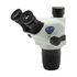 Optika Stereohlava SZO-T, trinokulárna, 6,7×–45×, pracovná vzdialenosť 110 mm, Ø23 mm, click stop