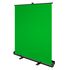 Prenosný roll-up pozadie BRESSER 147 × 190 cm – zelené