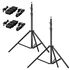 COB LED svetlo BRESSER BR-135RGB Duo Kit so softboxom, image-6