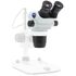 Optika Stereohlava SZO-B, binokulárna, 6,7×–45×, pracovná vzdialenosť 110 mm, Ø23 mm, click stop, image-2