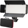 LED videolight Sada BRESSER PT 30B-II Bi-Color s klapkami, batériami, zdrojom, diaľkovým ovládaním a taškou